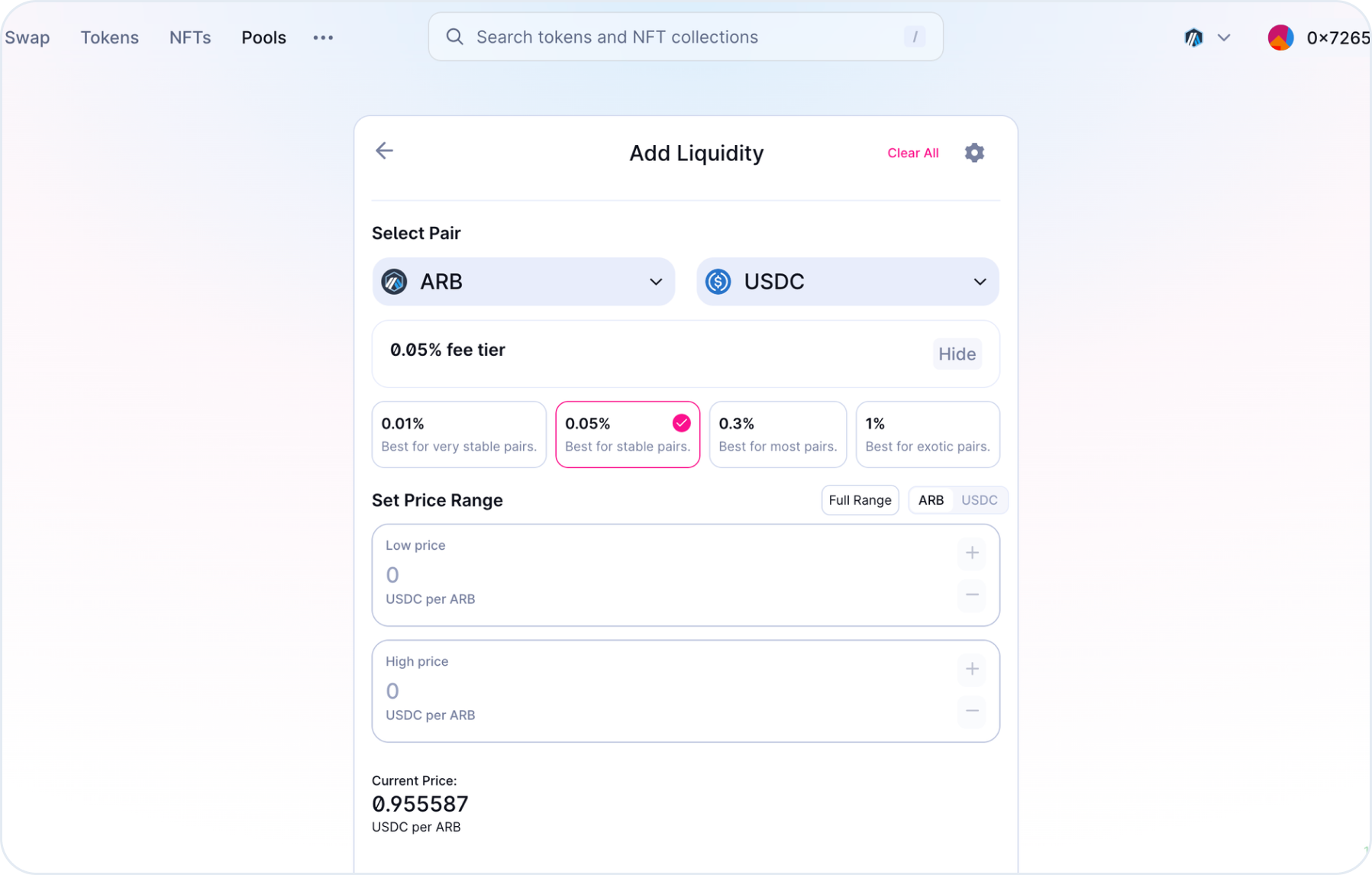 uniswap-token-pair-add-liquidity