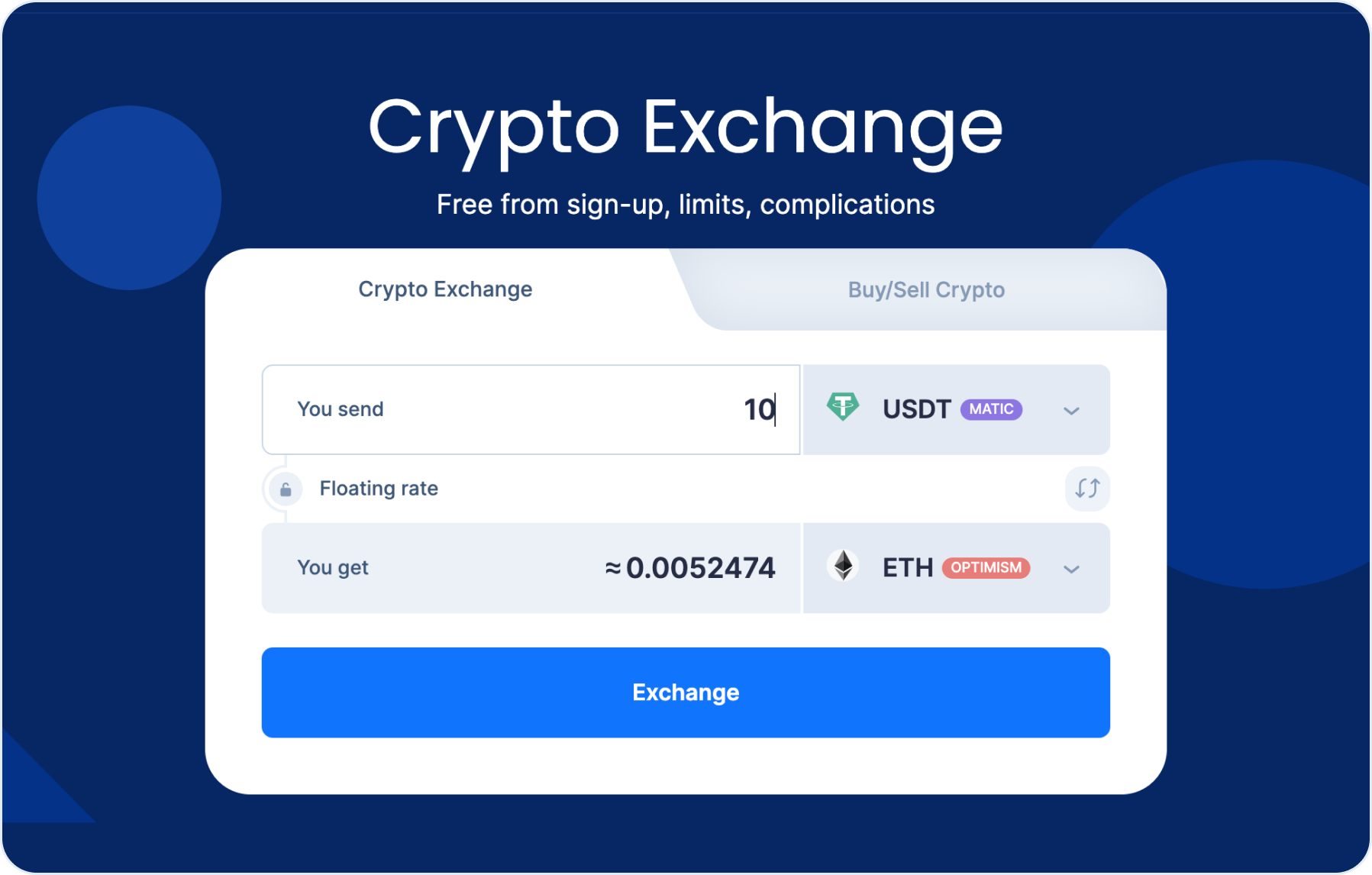 usdt-eth-optimism-simpleswap-exchange