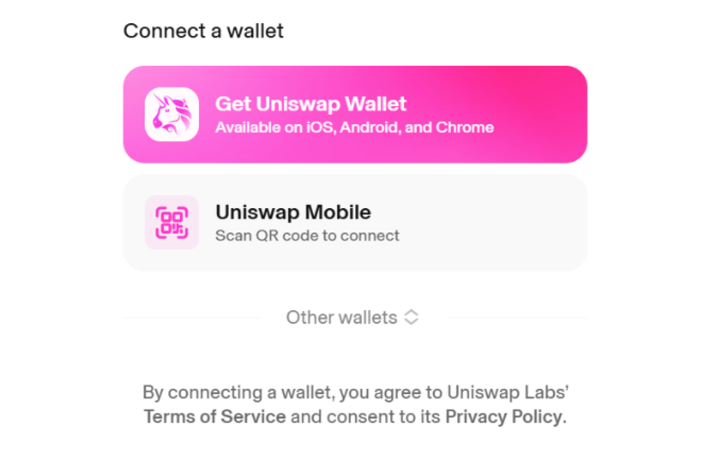 uniswap-crypto-wallet